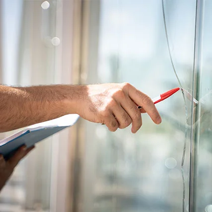 broken glass repair in University, FL